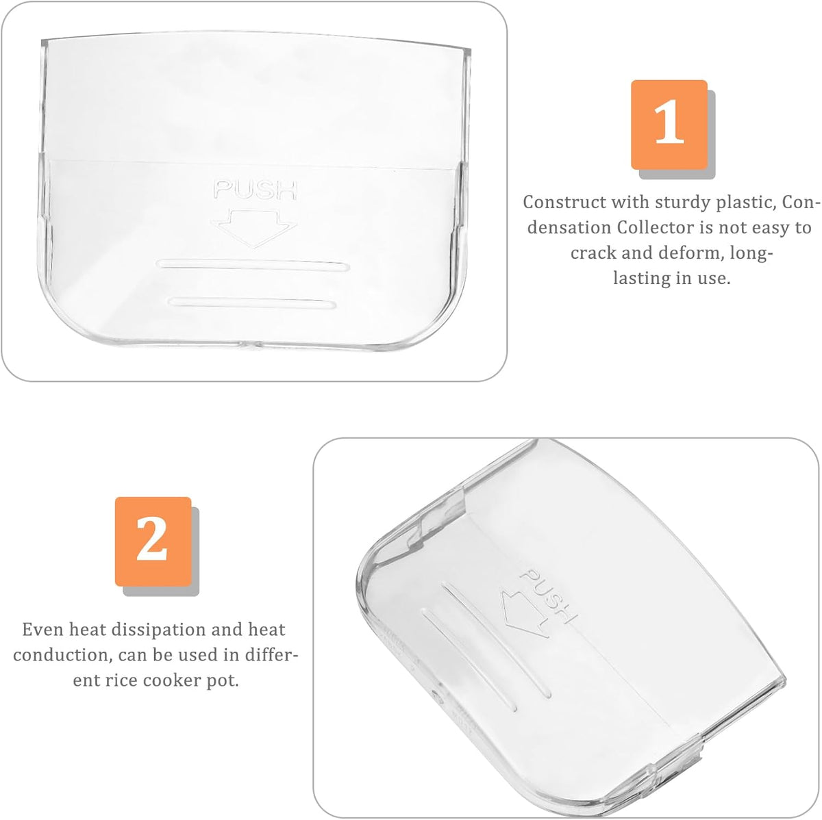 5pcs Plastic Rice Cooker Water Box M576