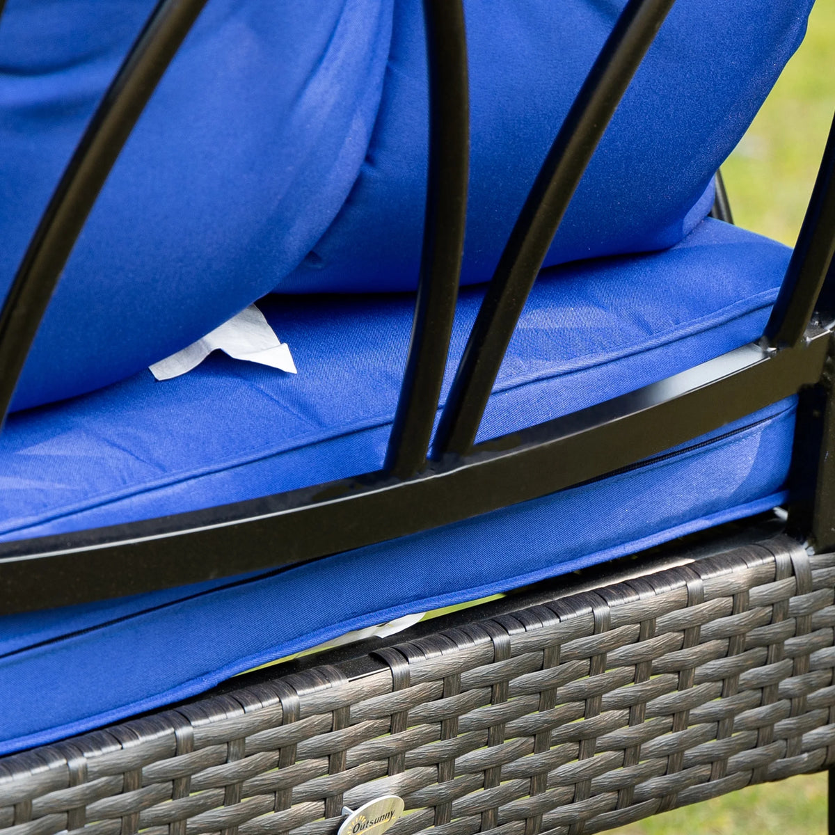 Rattan Rock Chair with Aluminum Frame F14835