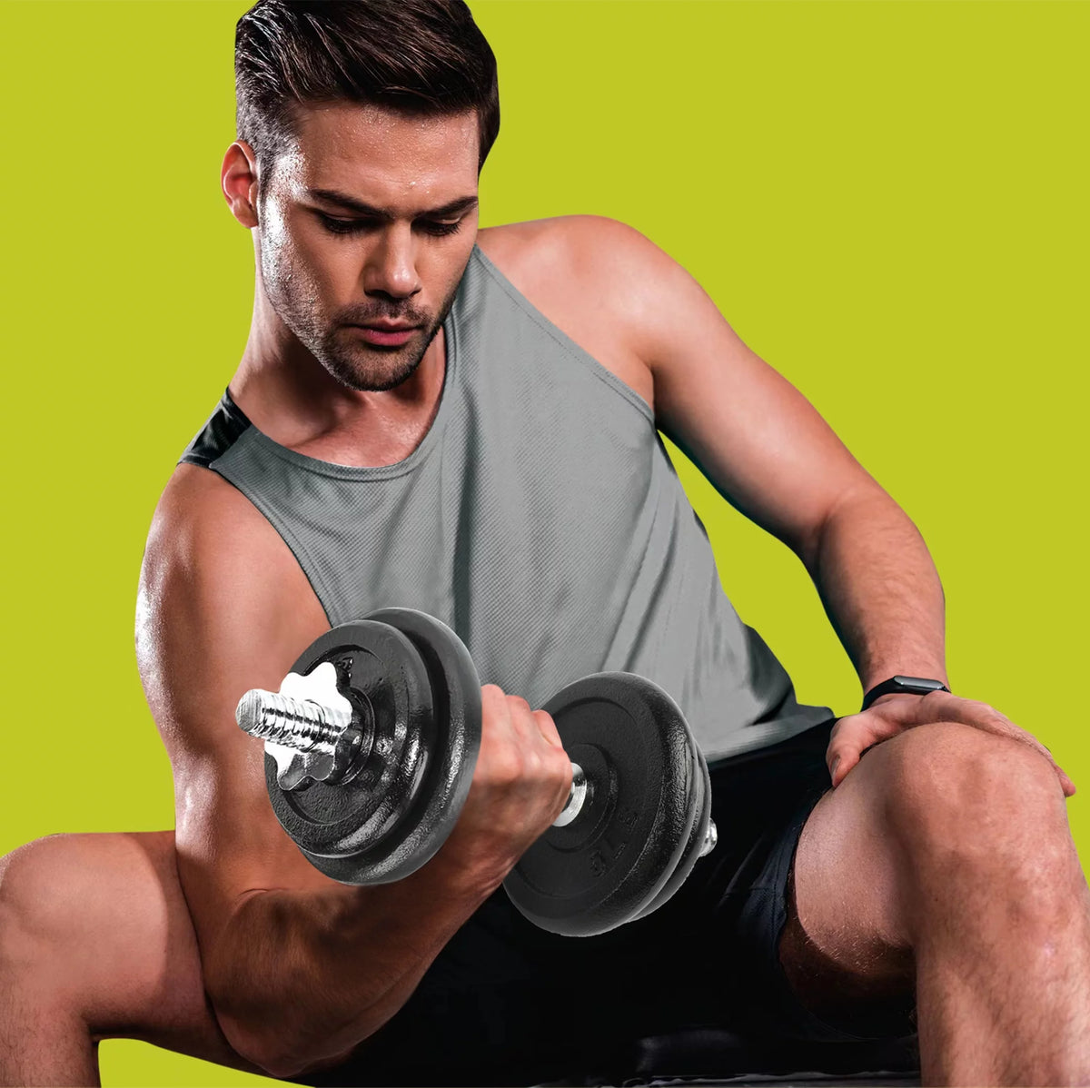 40lb Adjustable Dumbbell Set W449286
