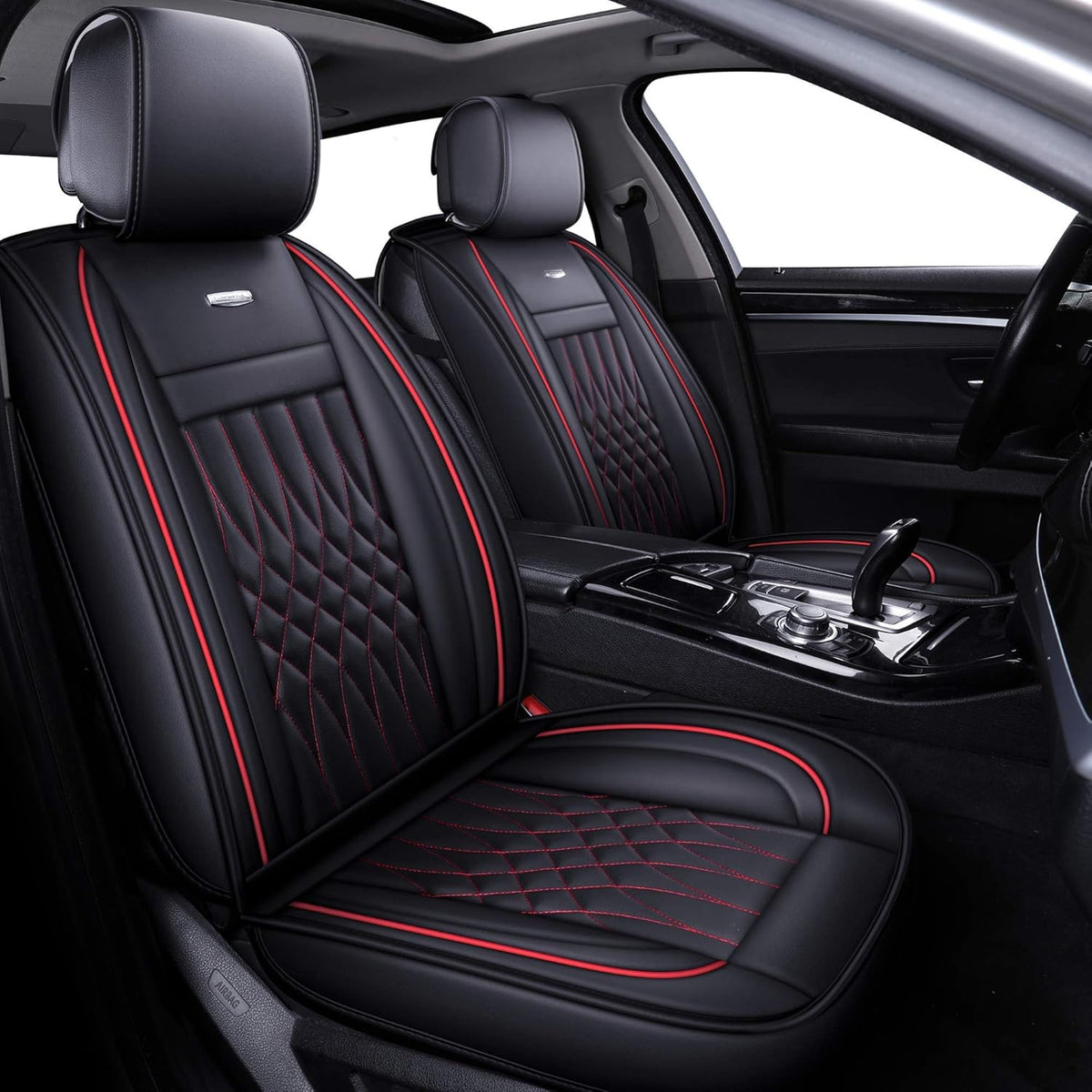 Gray Car Seat Covers D69057
