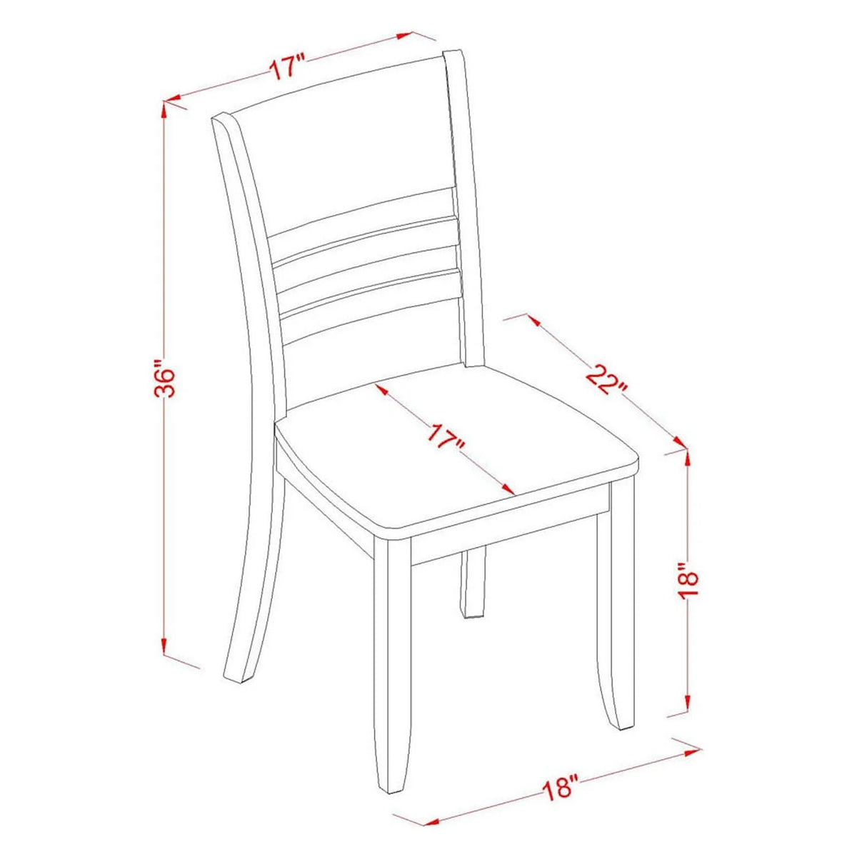 Dining Set Table With Leaf And Dining Chairs P39453