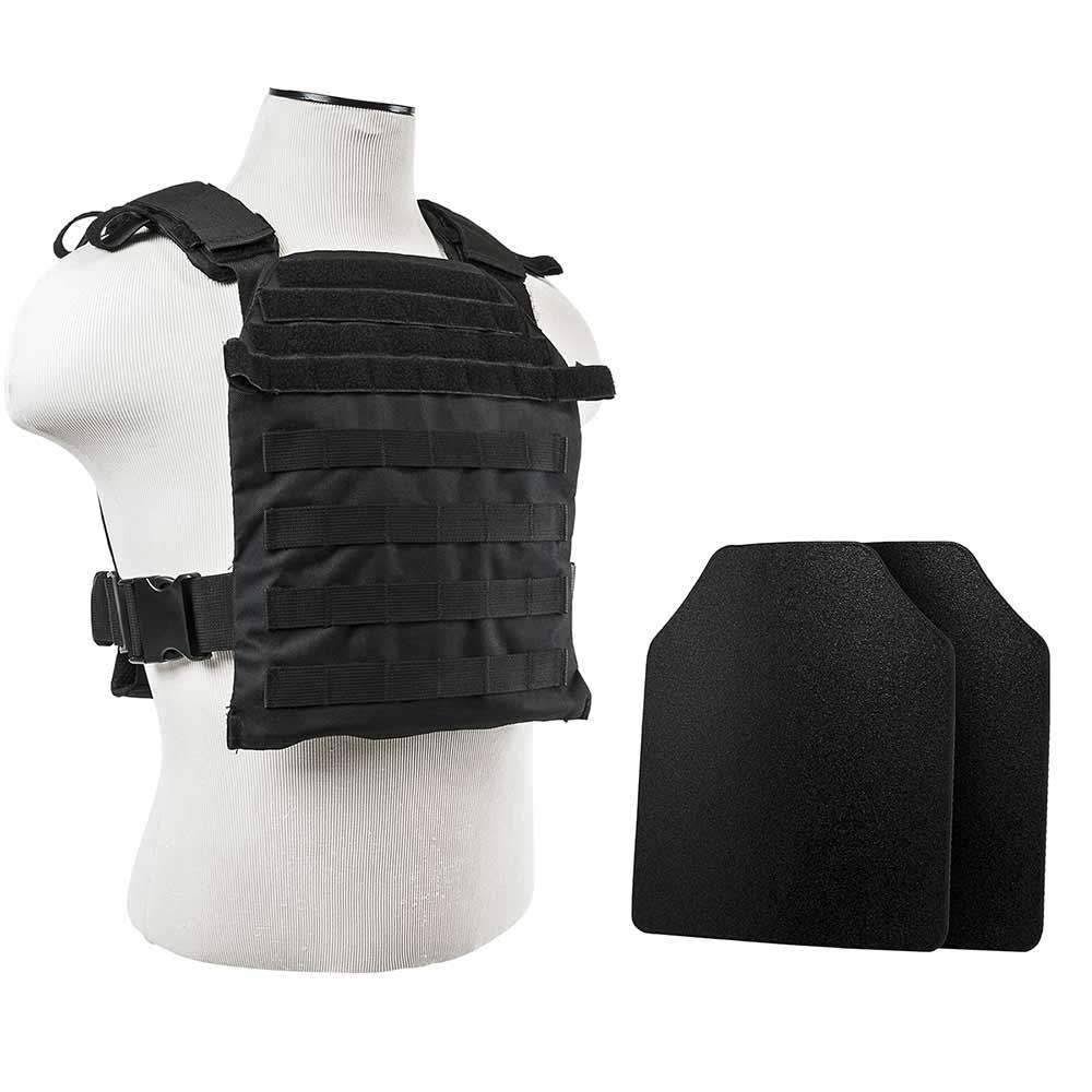 Plate Carrier with 2x Level IIIA Hard Ballistic Plates J7365