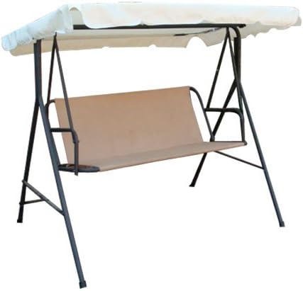 White 6.37' Foot Patio Swing Canopy Replacement L884