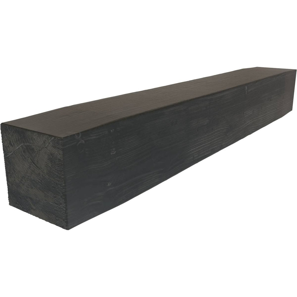 Sandblasted Faux Wood Fireplace Mantel F7497