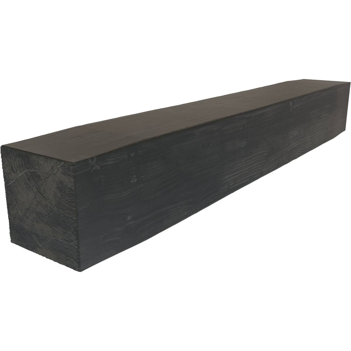 Sandblasted Faux Wood Fireplace Mantel F7497