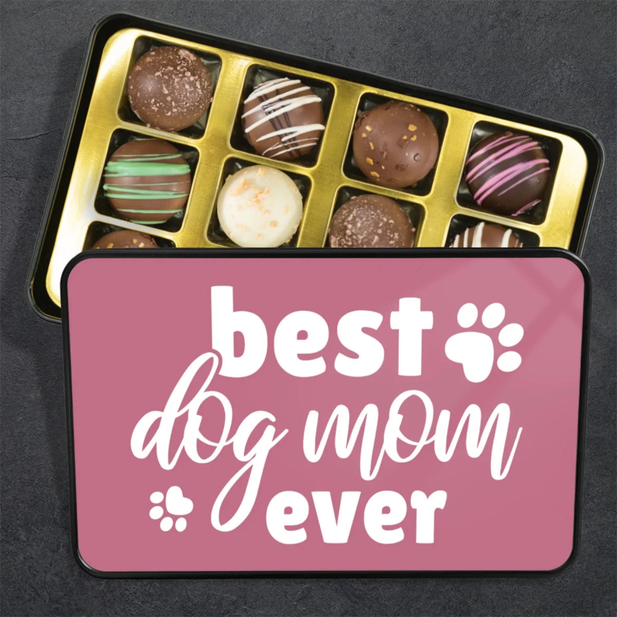 Chocolate Truffle Keepsake Tin K17335