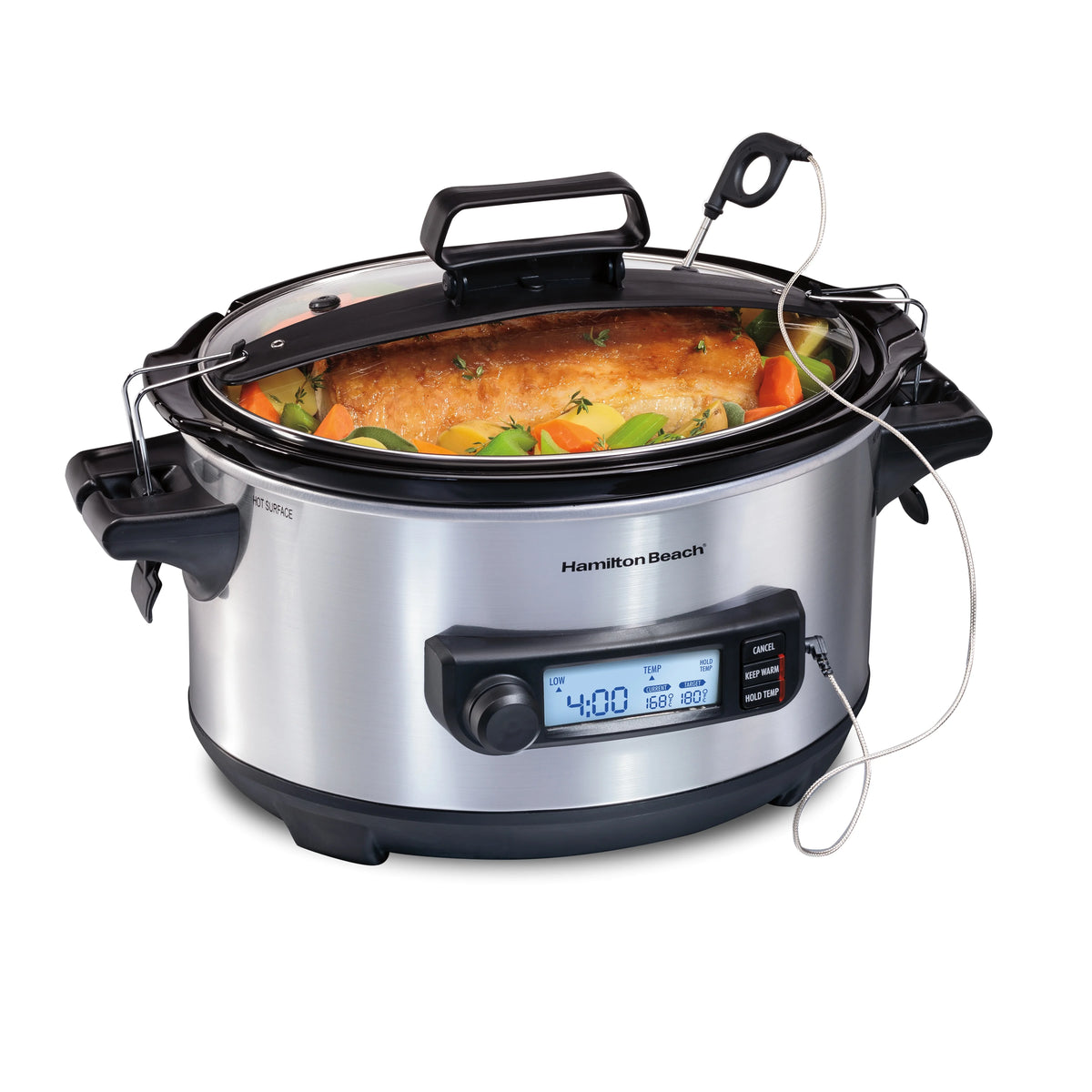 6 Quart Stainless Slow Cooker E792084