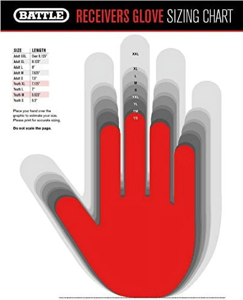 Red/White Ultra-Stick Football Gloves Y137