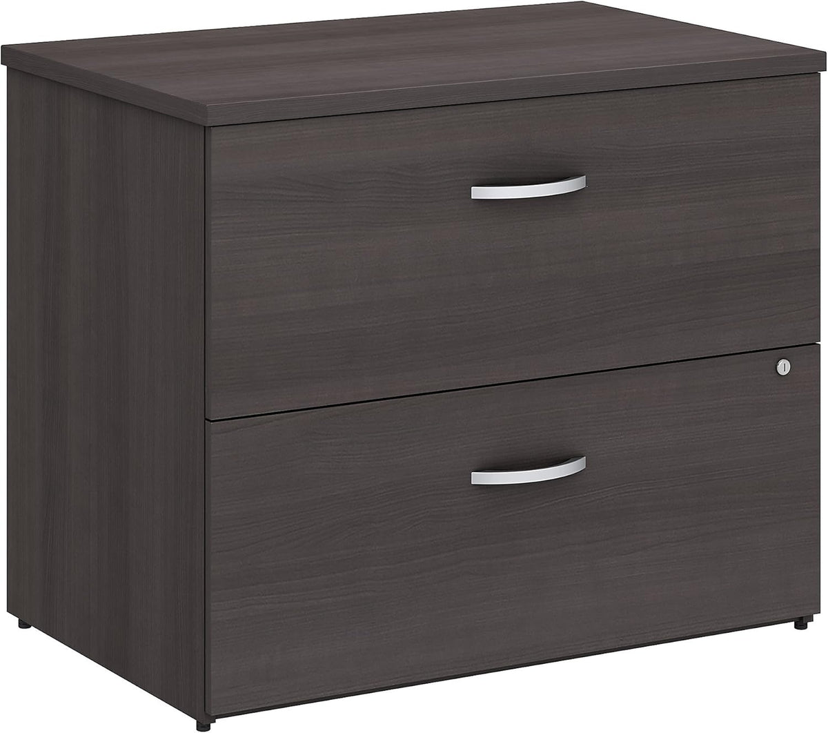 2 Drawer Lateral File Cabinet Storm Gray P6584