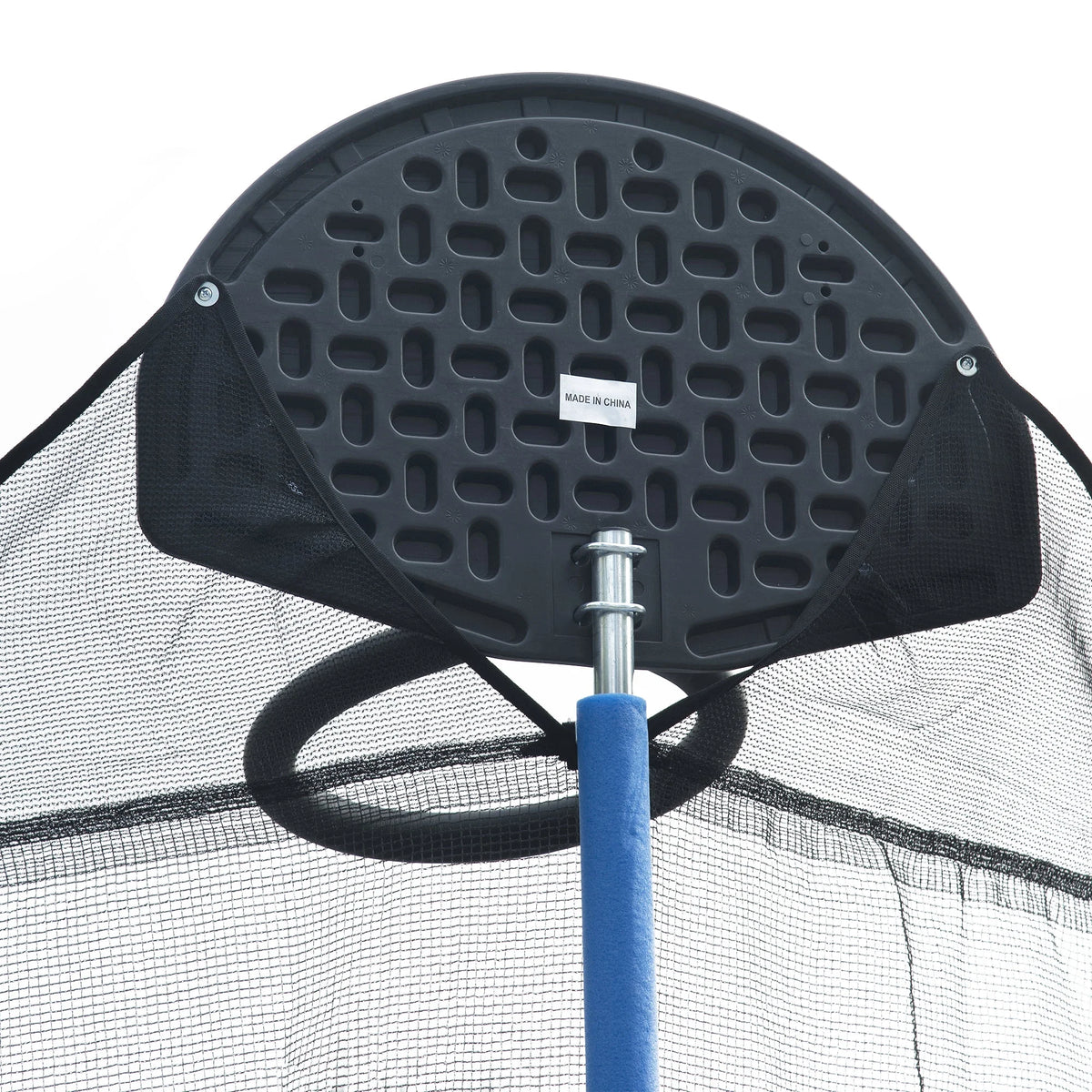 14FT Trampoline with Basketball Hoop, Safety Enclosure Net, and Ladder A764772