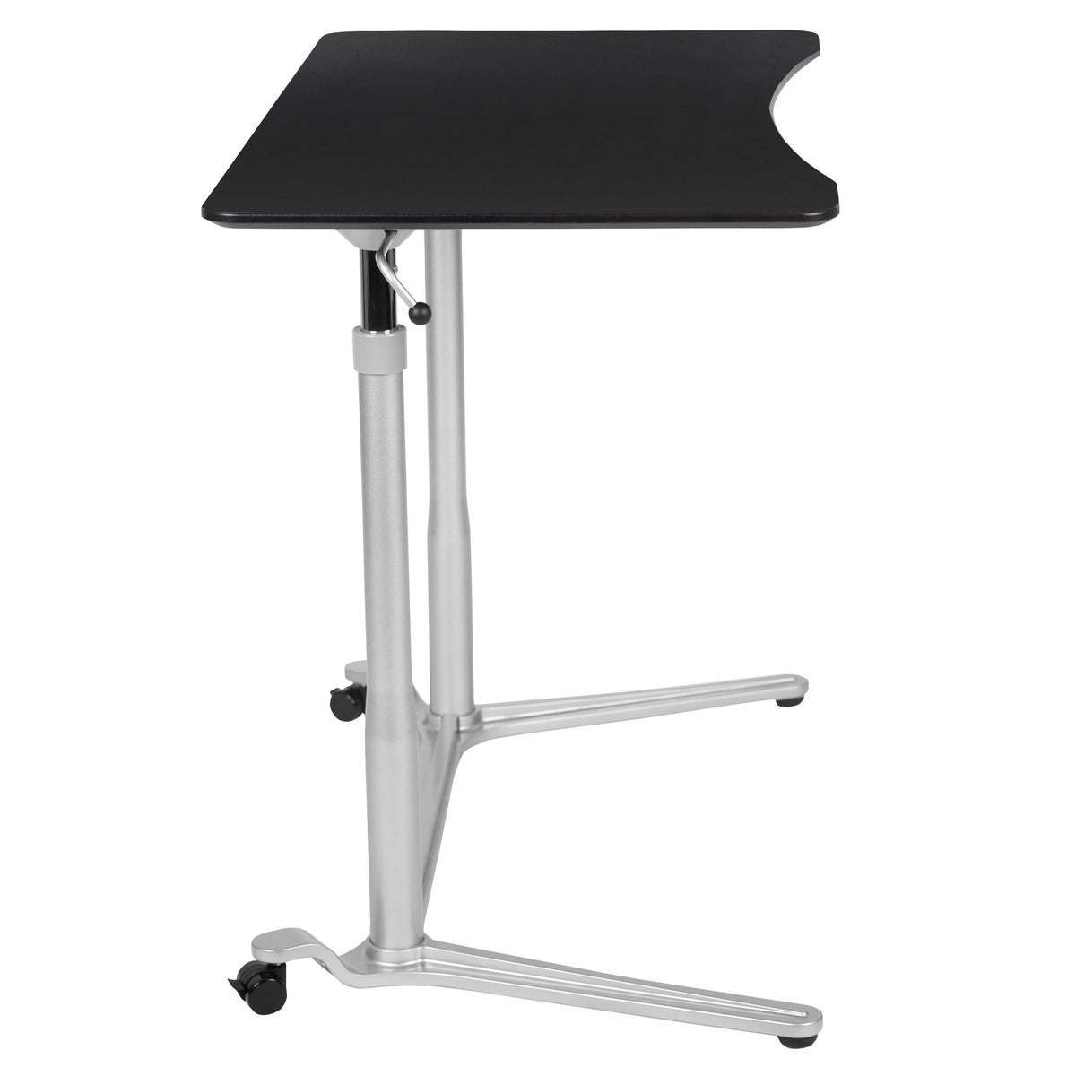 Black Sit-Stand Computer Desk I829066