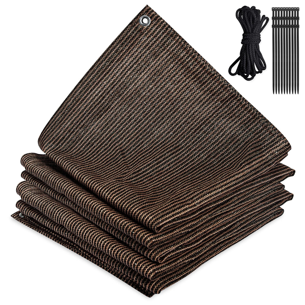 Mocha Shade Net 3 Pin Anti-UV HDPE Swimming Pool Shading Net K5178