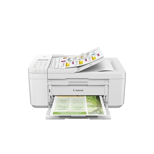 White All-in-One Wireless Printer with Auto Document Feeder N75528