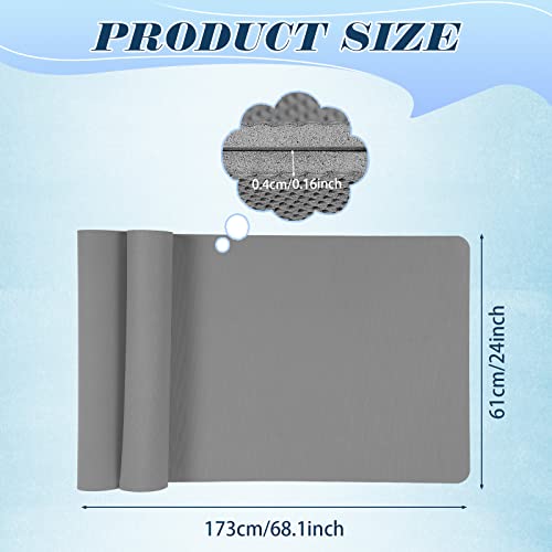 10 Pack 68'' x 24'' x 4mm Thick Non Slip Yoga Mats J43012