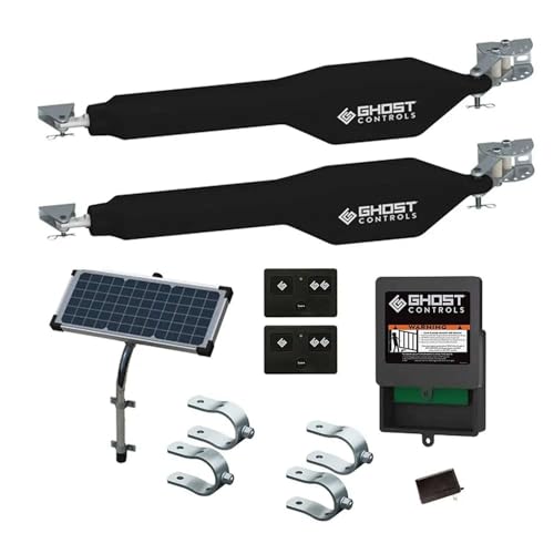 Heavy-Duty Automatic Gate Opener Kit for Swing Gates with Remote F498