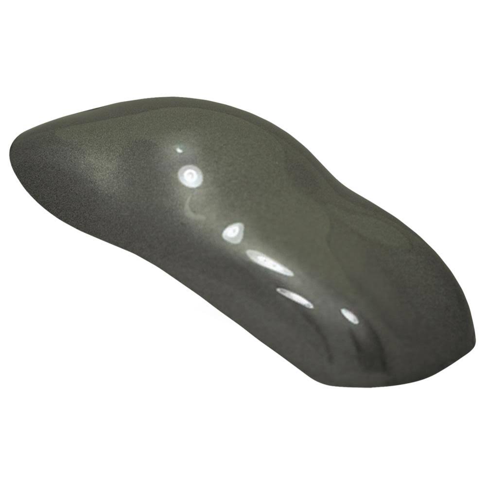 Gray Metallic Urethane Basecoat Clearcoat Car Auto Paint Complete Medium Quart Kit D872489