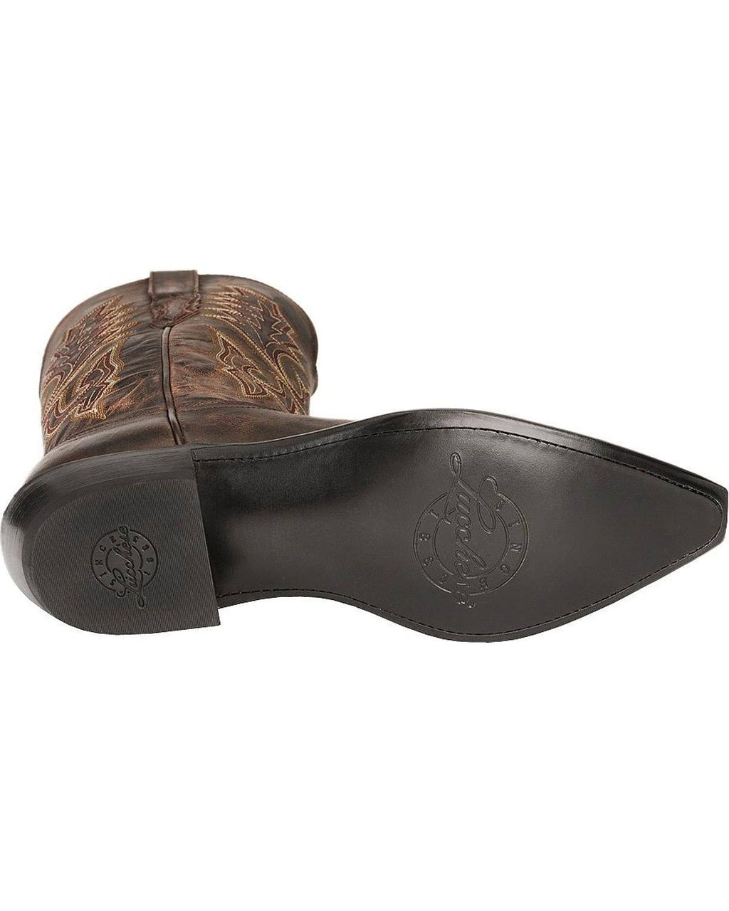 Chocolate Madras Goat Cowboy Boots I291