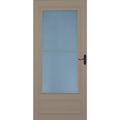 36-in x 81-in Brown Wood Core Storm Door H8884