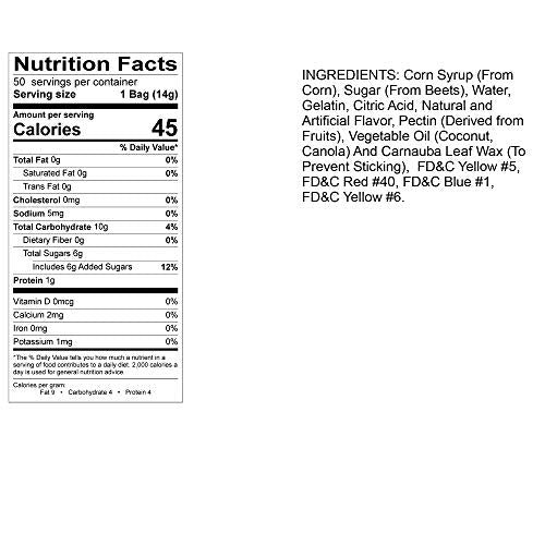 12 Flavor Gummi Bear Cubs, 5lbs Candy A549812
