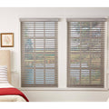 Room Darkening Cordless Faux Wood Blind 58 in. W x 64 in. L R279006