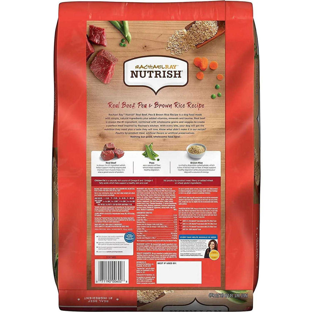 Real Beef Pea & Brown Rice Dry Dog Food N522204
