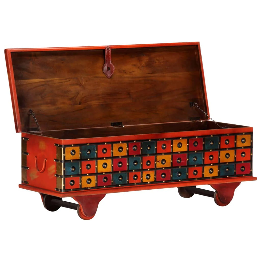 Acacia Wood Storage Chest K55268
