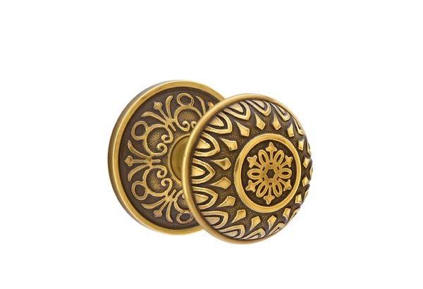 French Antique Privacy Knob Set Q294