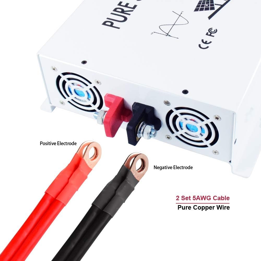 3500W 24V 120V Pure Sine Wave Power Inverter D94975