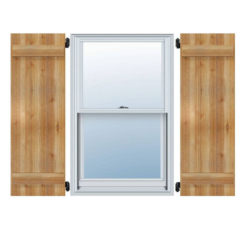 Rough Sawn Board-n-Batten Shutters T6476