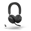 Black Wireless Headset with Active Noise Cancelling Q33566