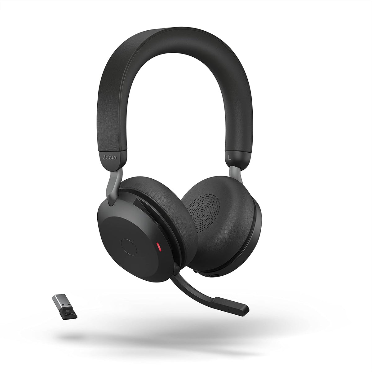 Black Wireless Headset with Active Noise Cancelling Q33566