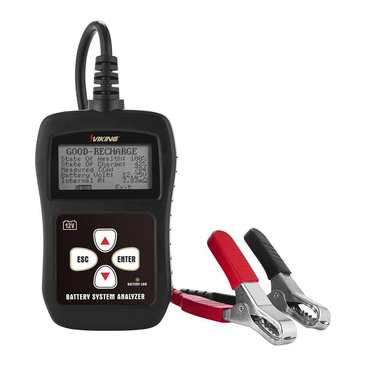 12V Digital Battery and System Tester T7697