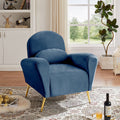 Blue Upholstered Armless Chair J474321