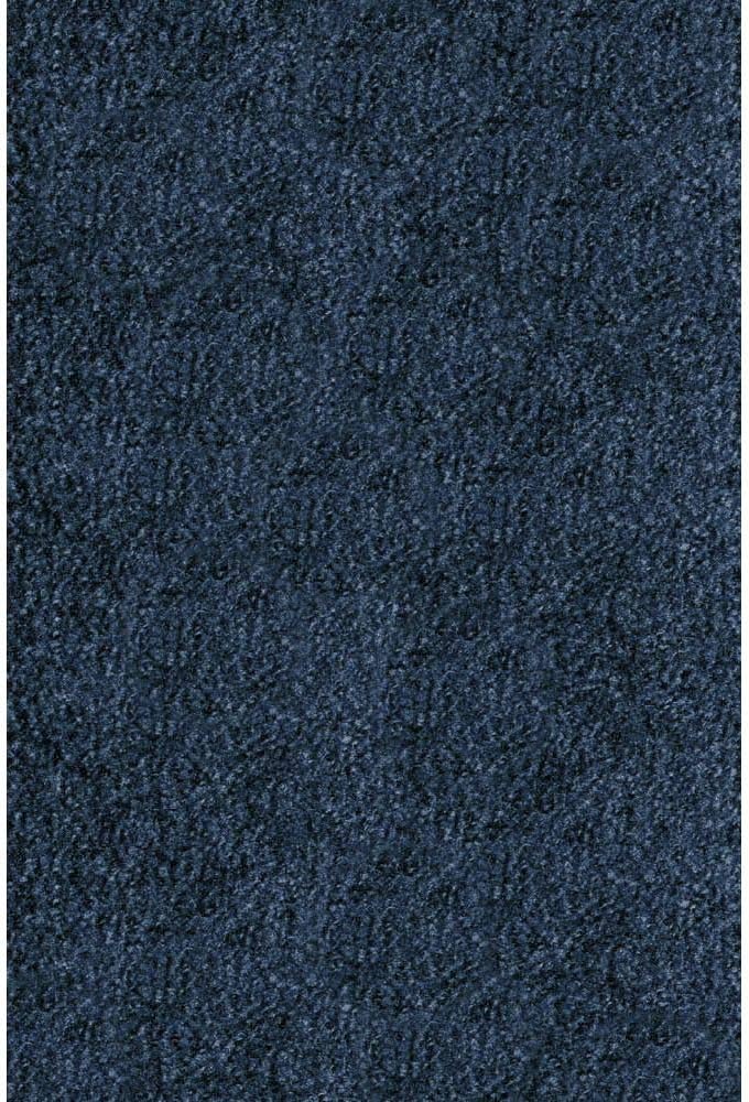 Solid Black 10x12 Nylon Carpet with No-Skid Backing J3183