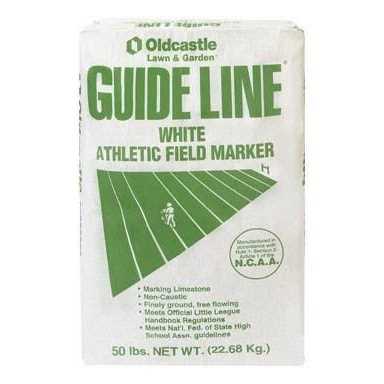White Athletic Field Marker 50 lb G96872