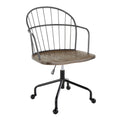 Adjustable Farmhouse Office Chair Y1637