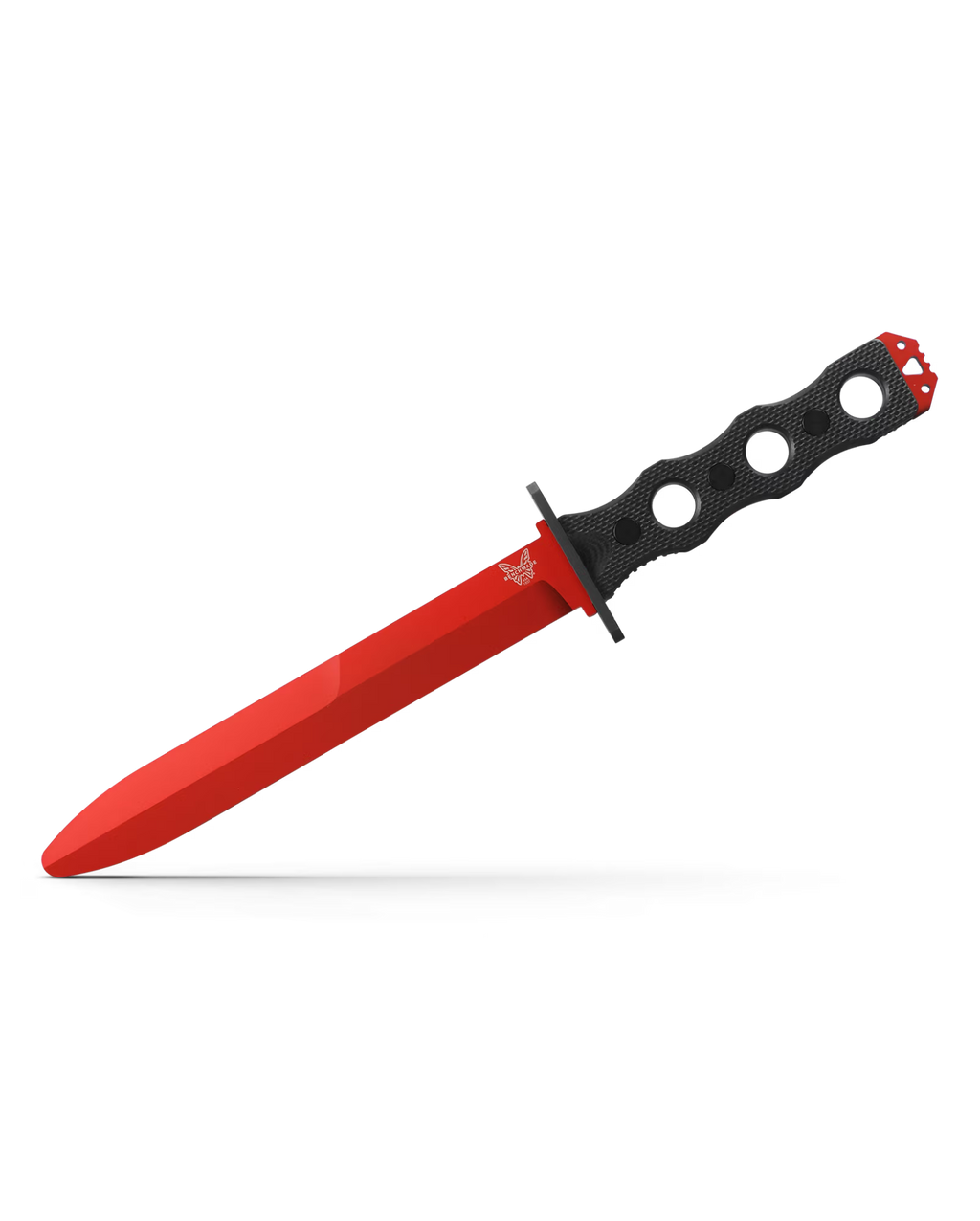 Black G10 Fixed Blade Trainer Knife J910
