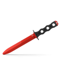Black G10 Fixed Blade Trainer Knife J910