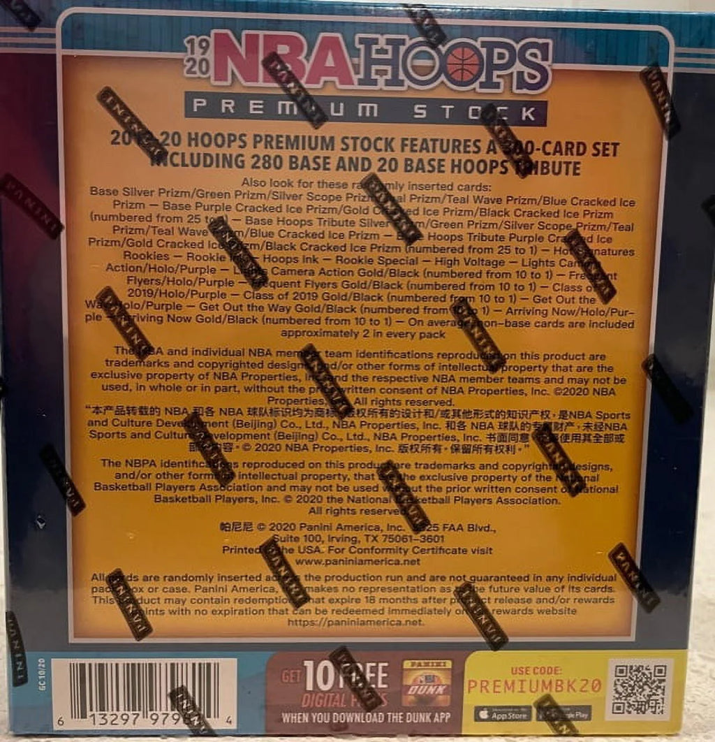 Basketball Trading Card Mega Box Y630729
