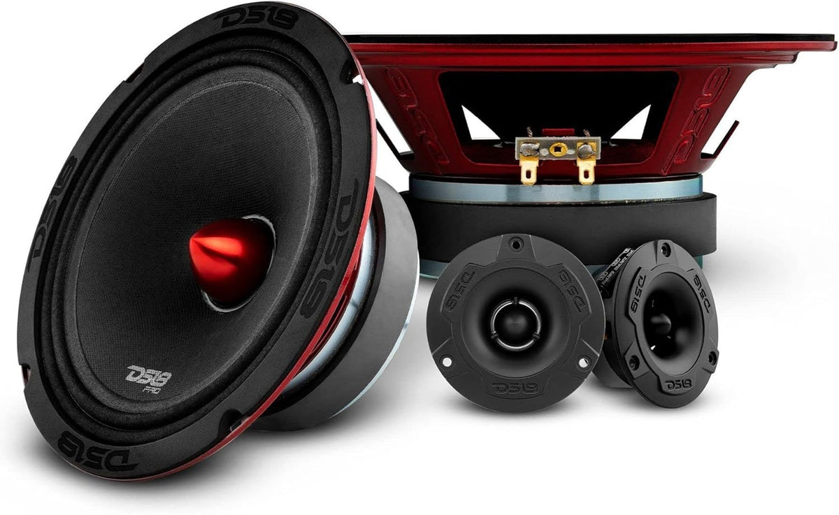 6.4 Midrange Loudspeaker and Aluminum Super Bullet Tweeter with Built in Crossover O1787