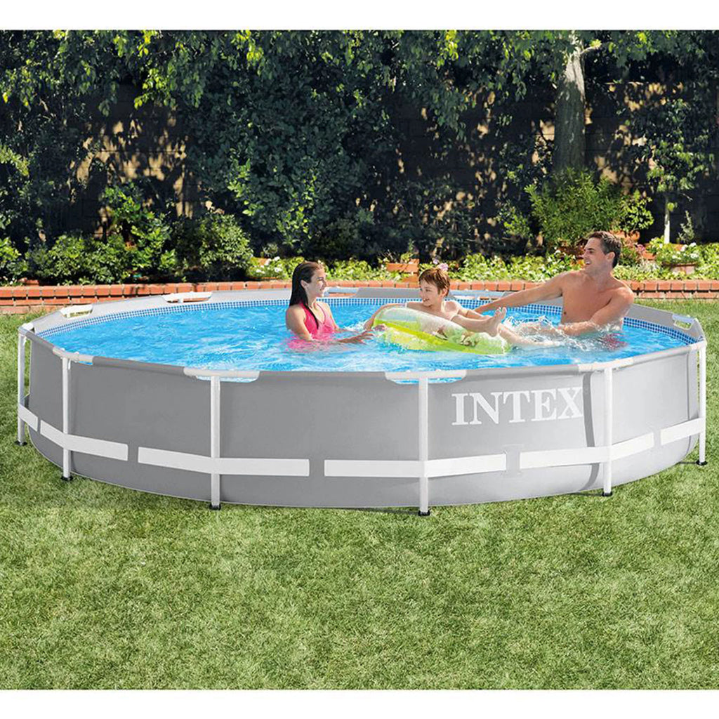 12 ft x 30 in Round Above Ground Swimming Pool R795885