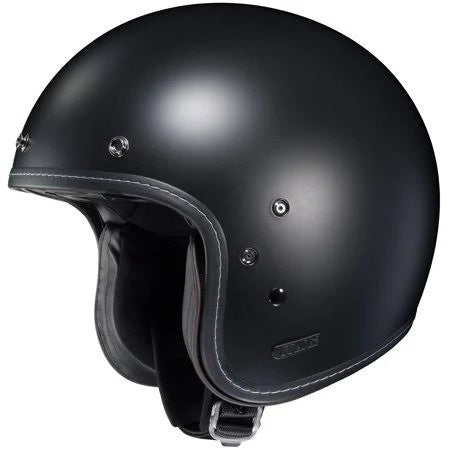 Semi Flat Black Solid Helmet O24519