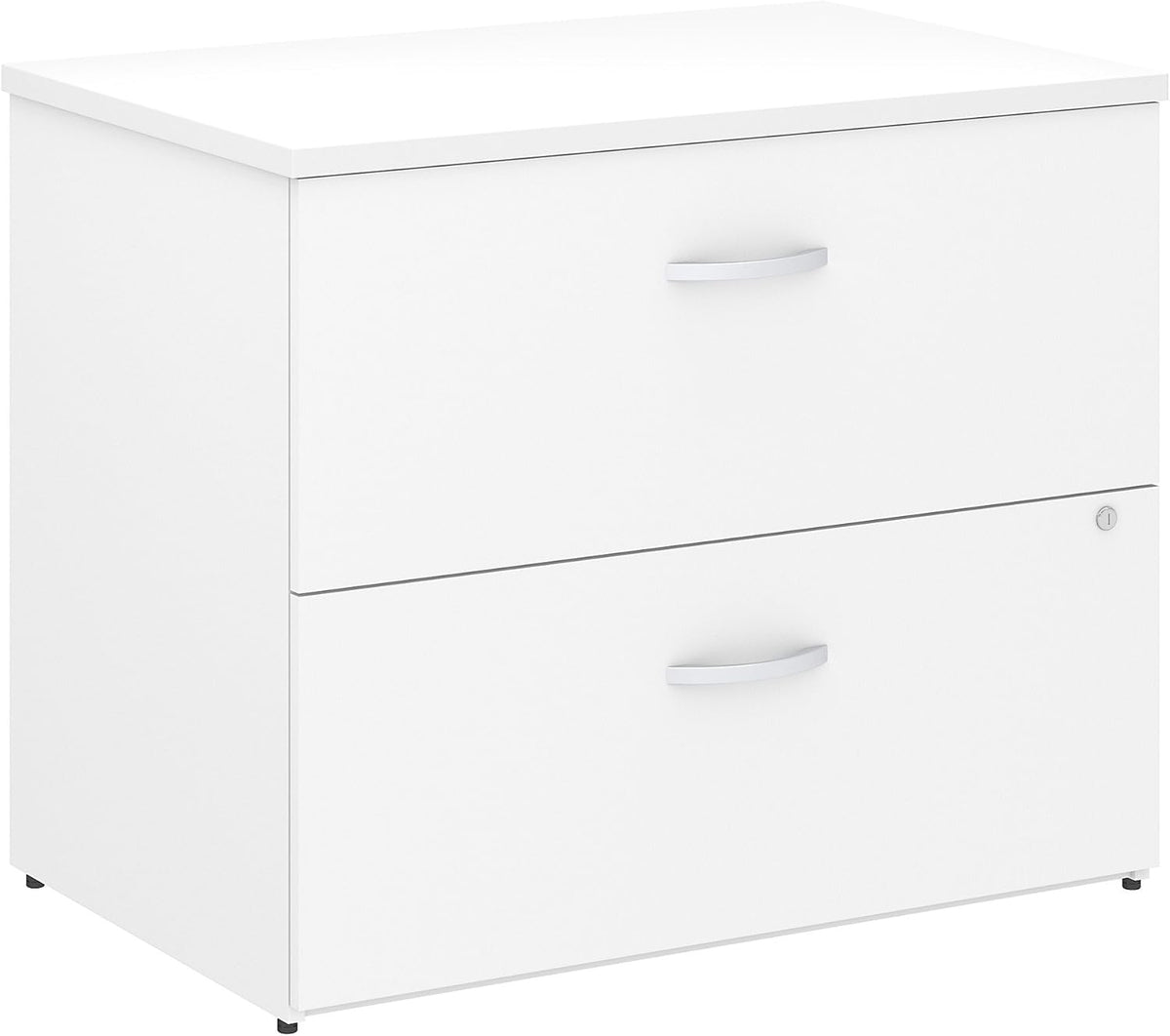 2 Drawer Lateral File Cabinet Storm Gray P6584