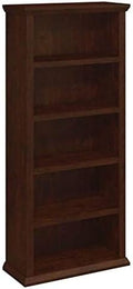 Antique Cherry 5-Shelf Bookcase T3200