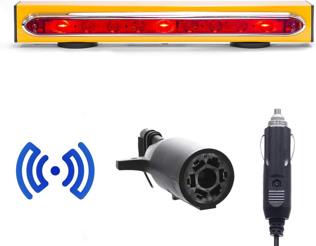 Wireless Trailer Tow Lights with Safety Straps L107993