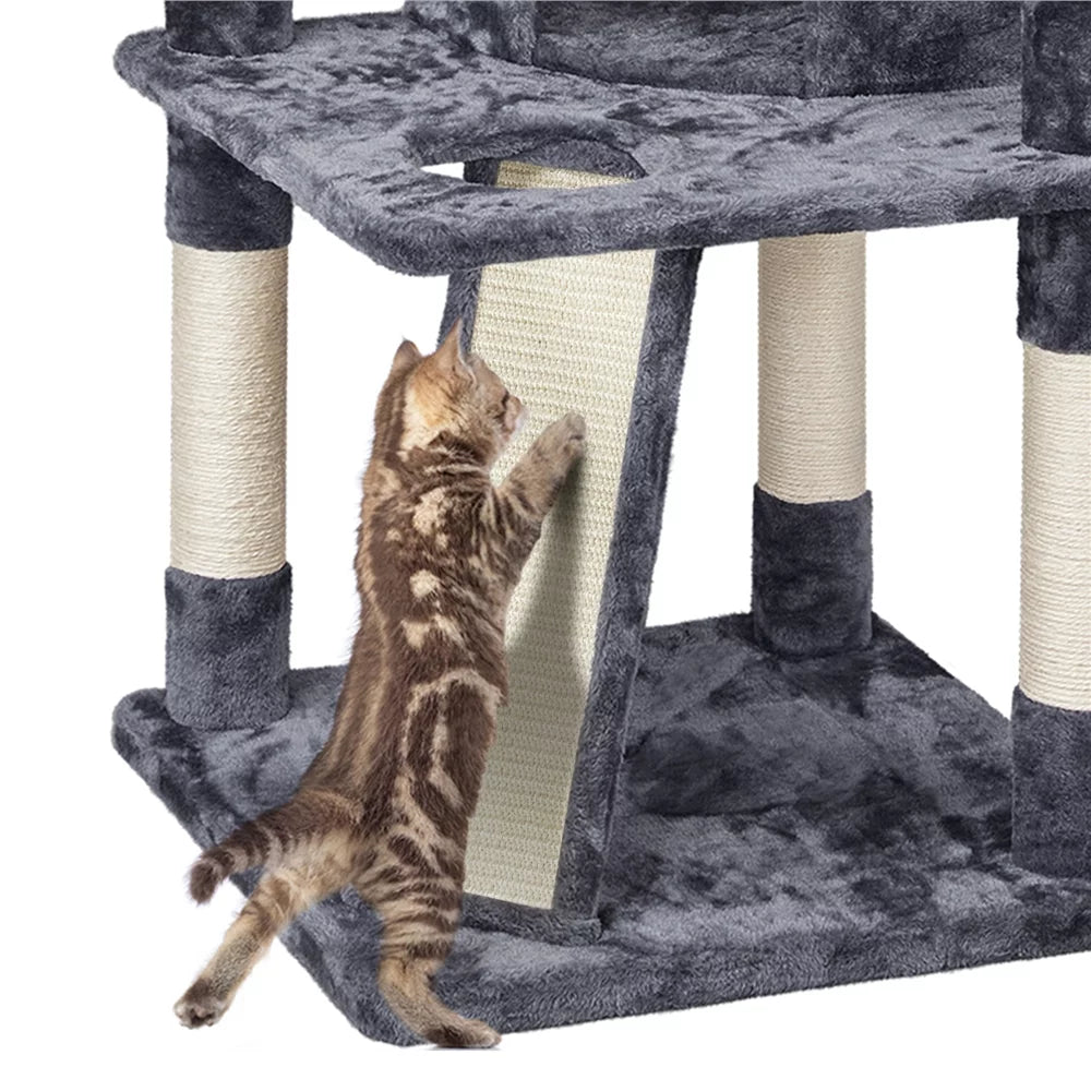 Dark Gray Cat Tree M9713