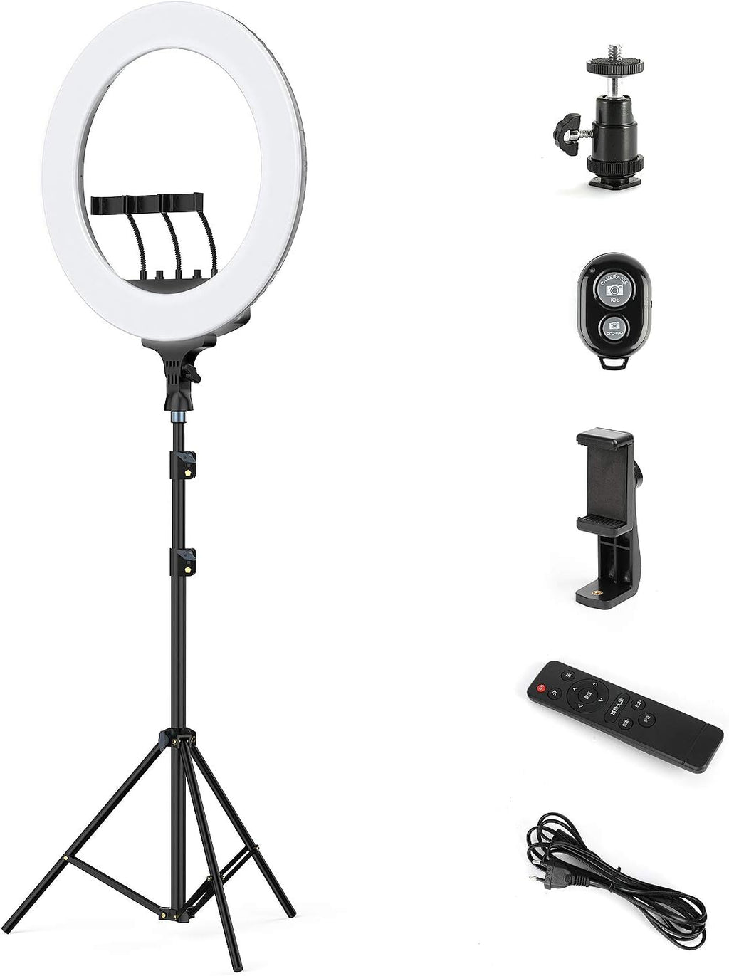 18 inch RGB Ring Light with Tripod Stand M763