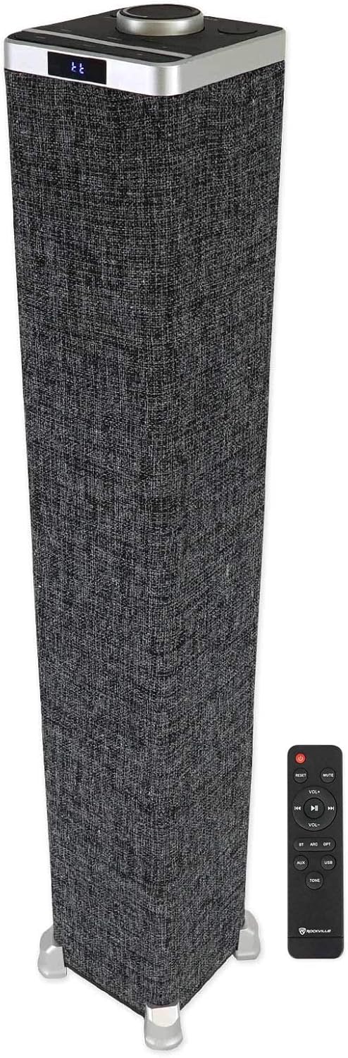 All-in-One Tower Bluetooth Speaker System with HDMI/Optical/RCA C6951
