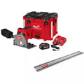 18V Brushless Cordless 6-1/2 in. Plunge Track Saw Kit with 55 in. Guide Rail W488014