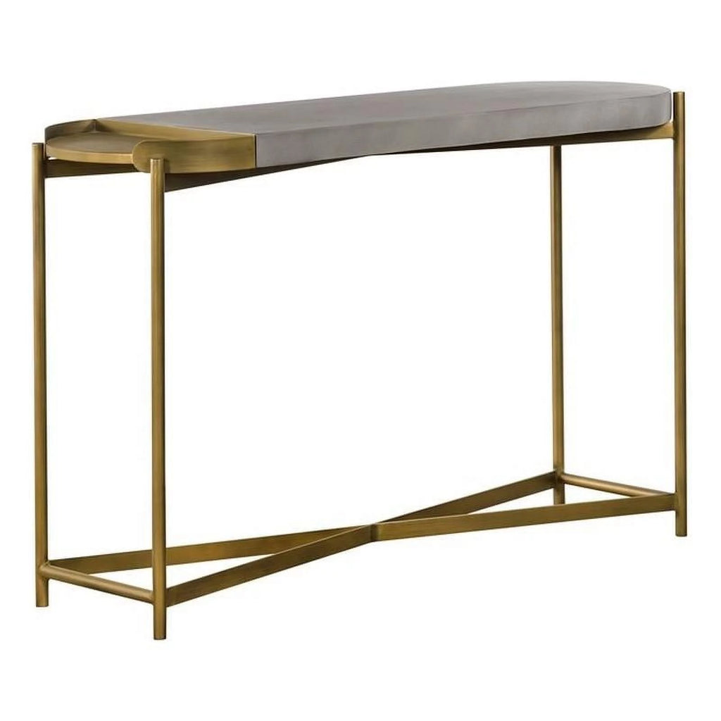 Modern Metal Concrete Console Table U11122